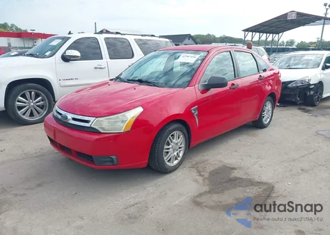 2008 Ford Focus Se/Ses z USA, uszkodzony, nr VIN 1FAHP35N48W282274